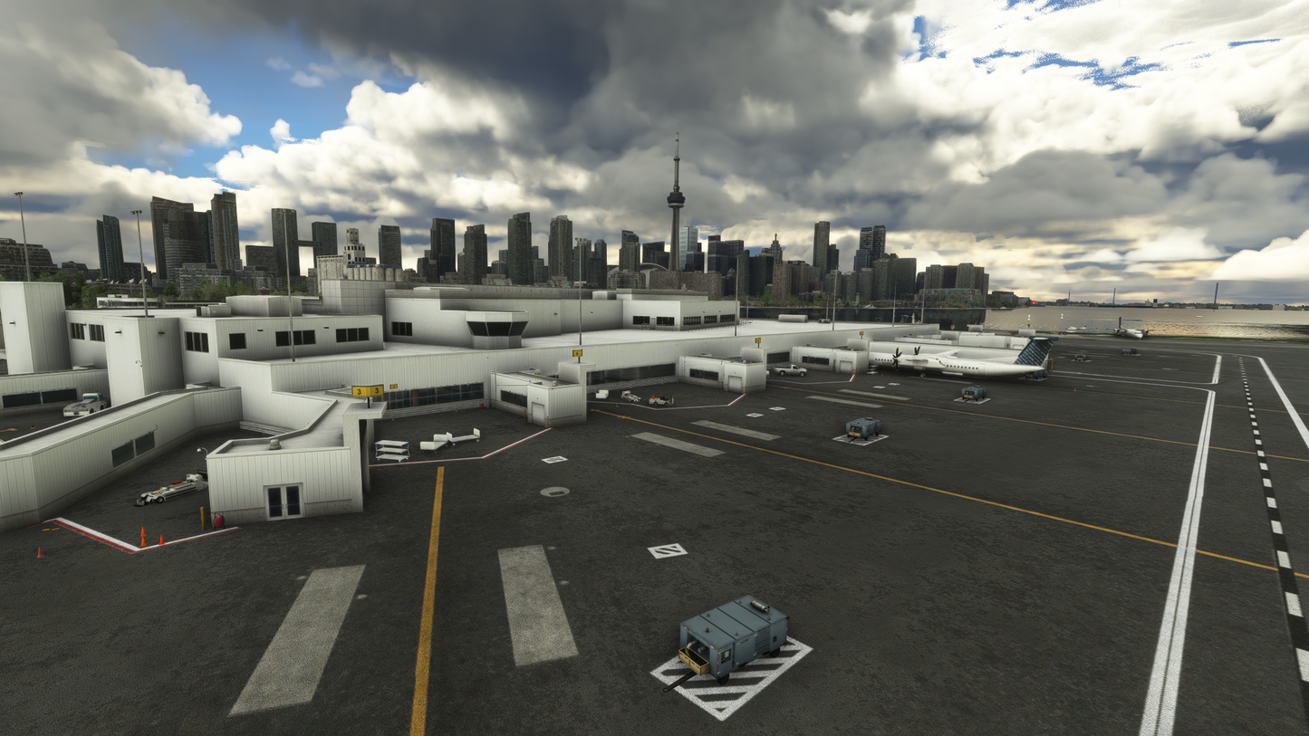 FSimStudios Premium Billy Bishop Toronto City Airport CYTZ MSFS