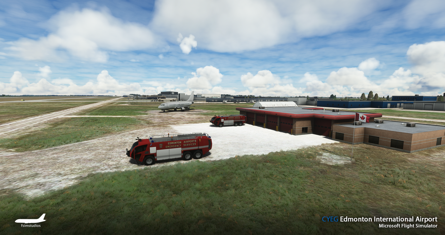 FSimStudios Edmonton International Airport CYEG MSFS