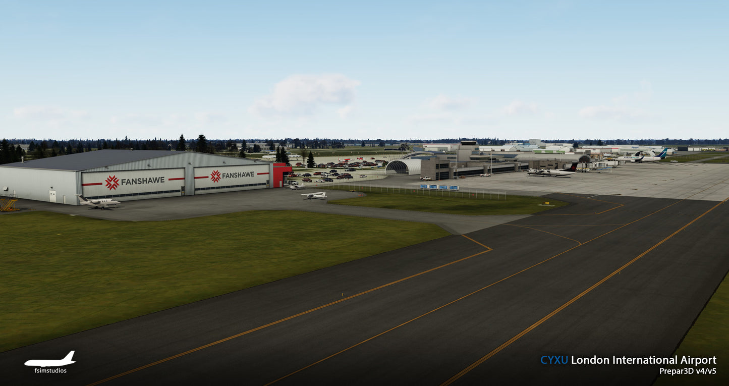 FSimStudios London International Airport CYXU P3Dv4.4+
