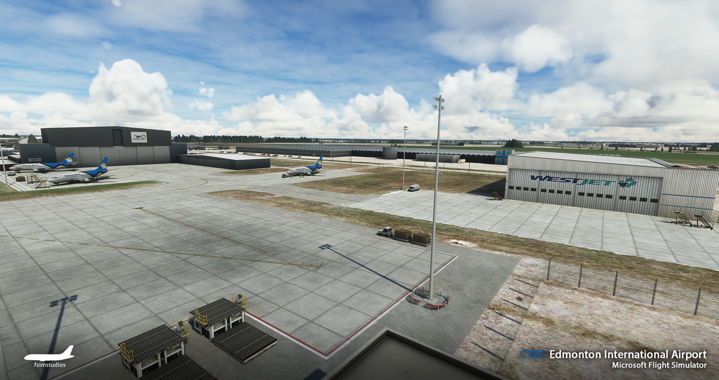 FSimStudios Edmonton International Airport CYEG MSFS