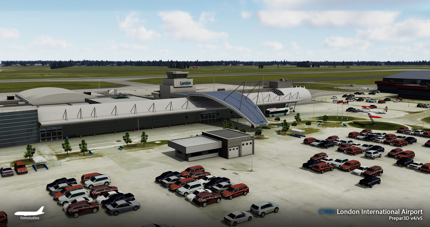 FSimStudios London International Airport CYXU P3Dv4.4+