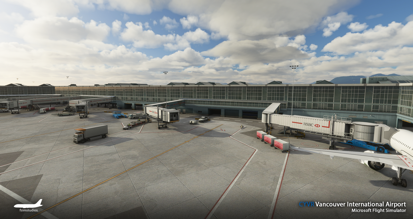 FSimStudios Vancouver International Airport CYVR MSFS