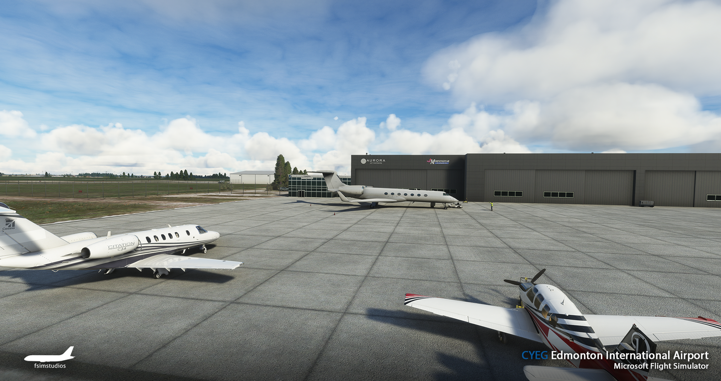 FSimStudios Edmonton International Airport CYEG MSFS