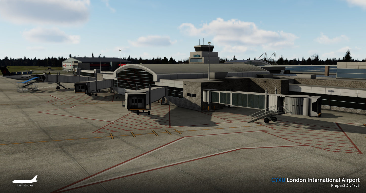 FSimStudios London International Airport CYXU P3Dv4.4+