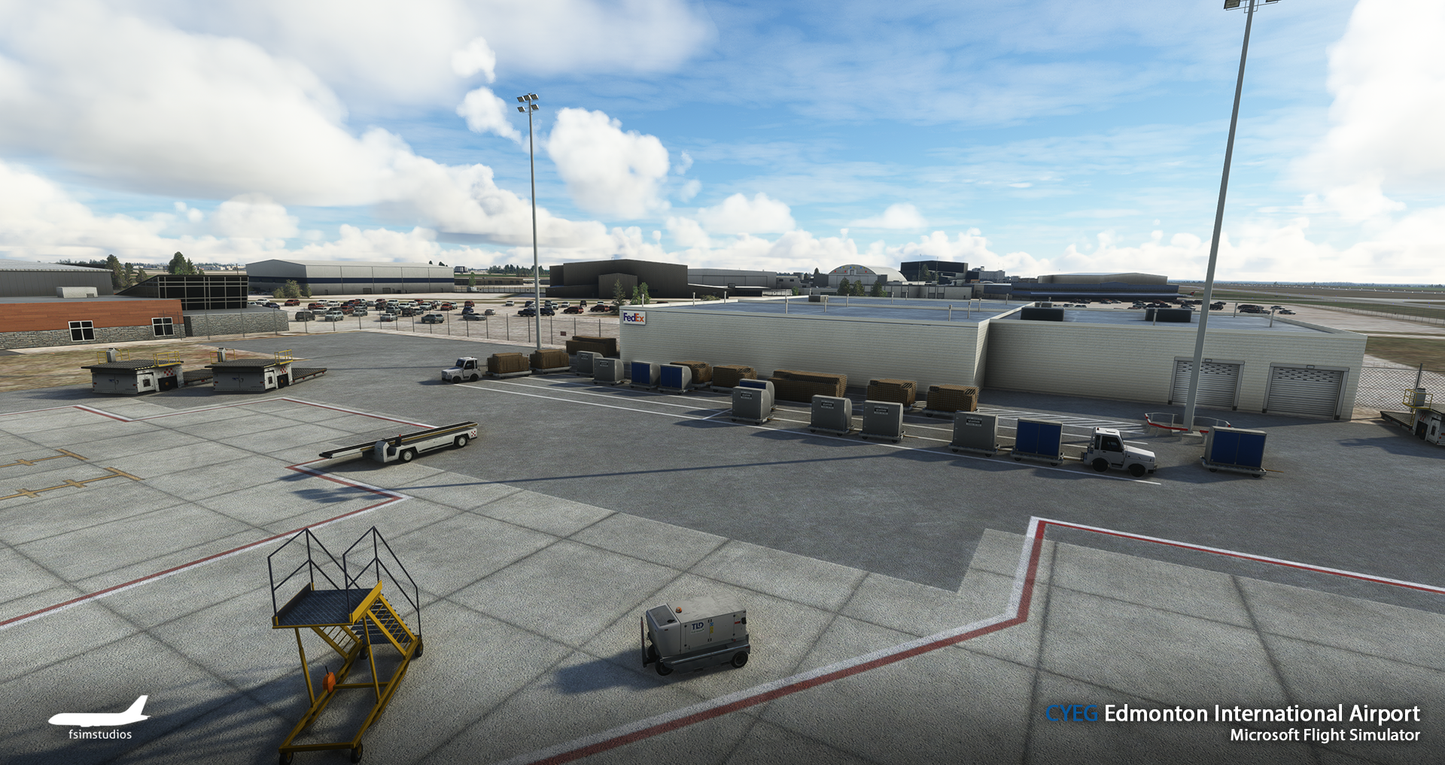 FSimStudios Edmonton International Airport CYEG MSFS