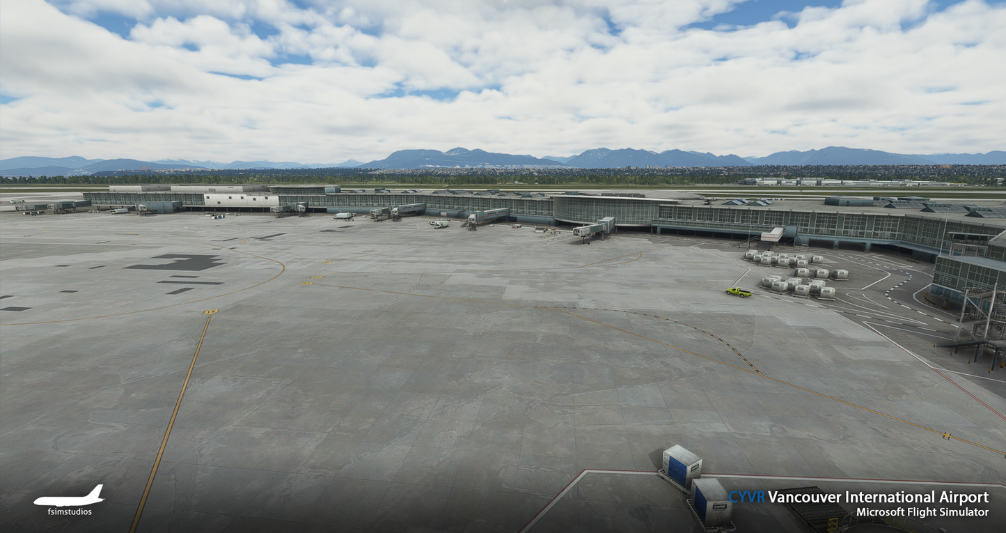 FSimStudios Vancouver International Airport CYVR MSFS