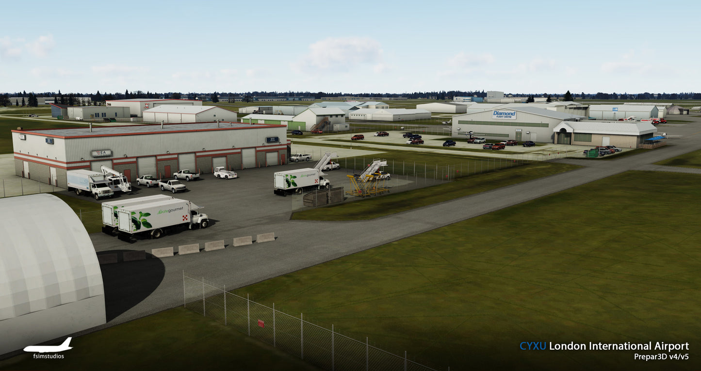 FSimStudios London International Airport CYXU P3Dv4.4+