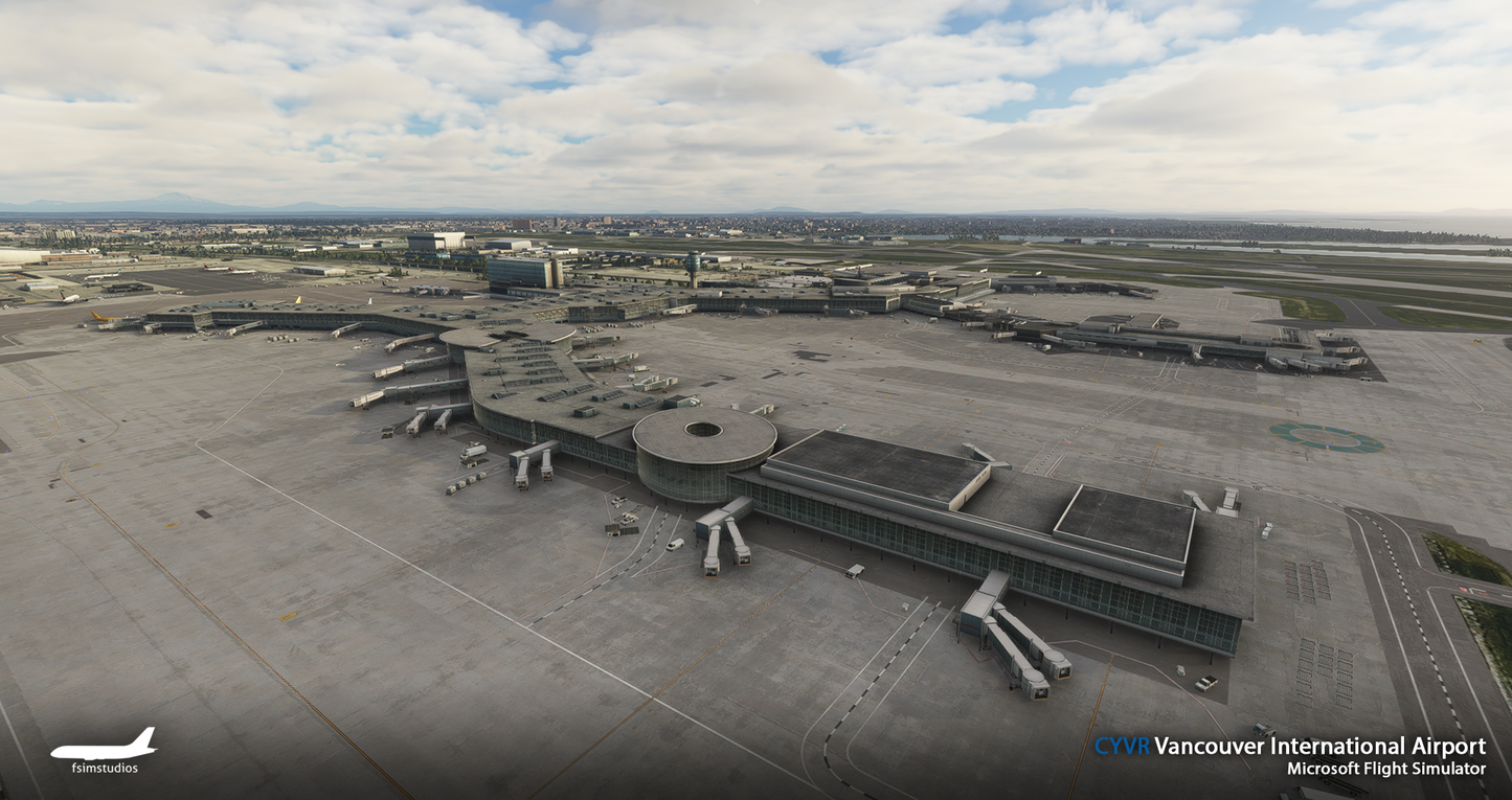 FSimStudios Vancouver International Airport CYVR MSFS