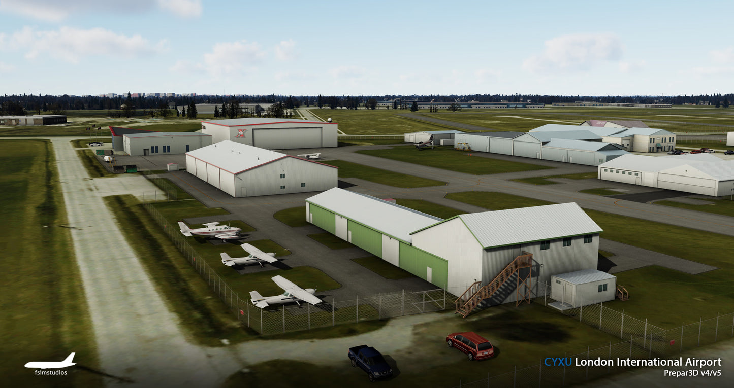 FSimStudios London International Airport CYXU P3Dv4.4+
