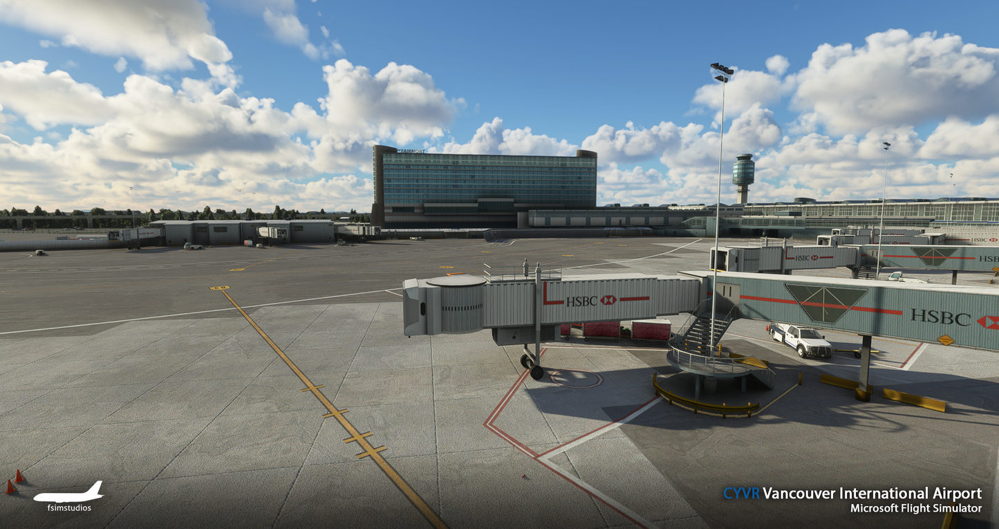 FSimStudios Vancouver International Airport CYVR MSFS