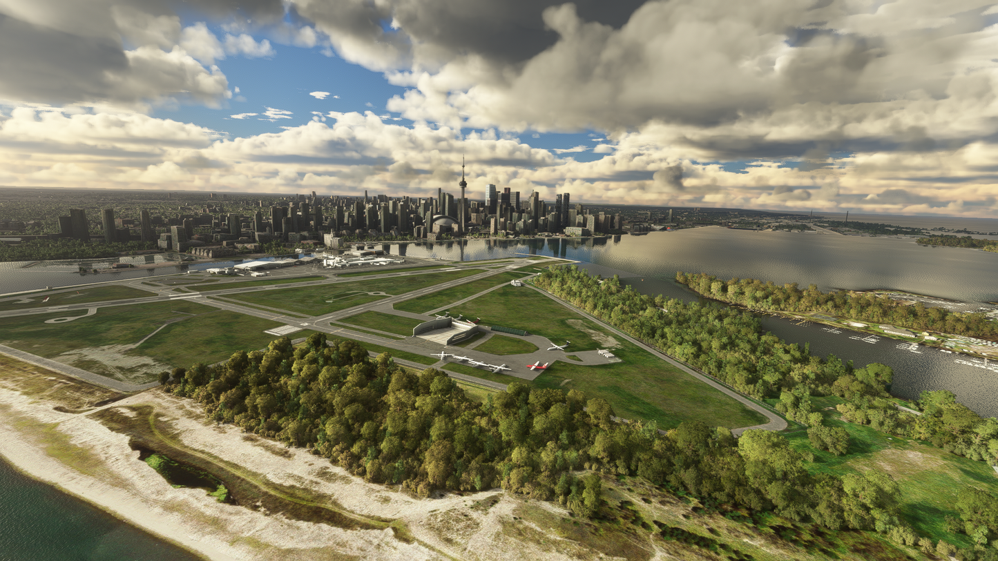 FSimStudios Premium Billy Bishop Toronto City Airport CYTZ MSFS