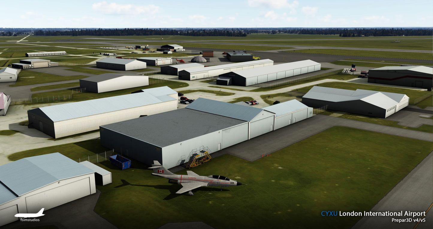 FSimStudios London International Airport CYXU P3Dv4.4+