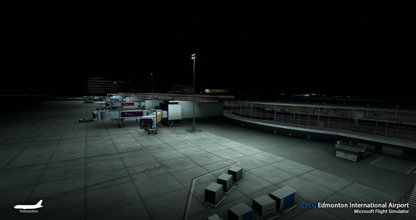 FSimStudios Edmonton International Airport CYEG MSFS
