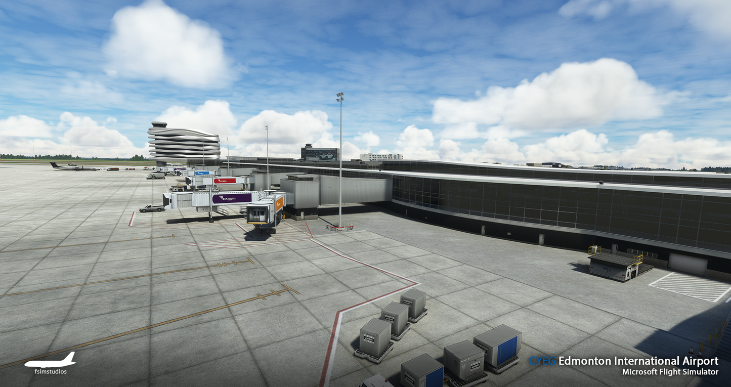 FSimStudios Edmonton International Airport CYEG MSFS