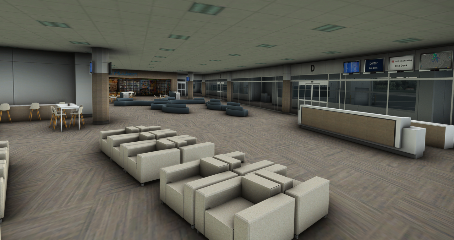 FSimStudios Premium Billy Bishop Toronto City Airport CYTZ MSFS