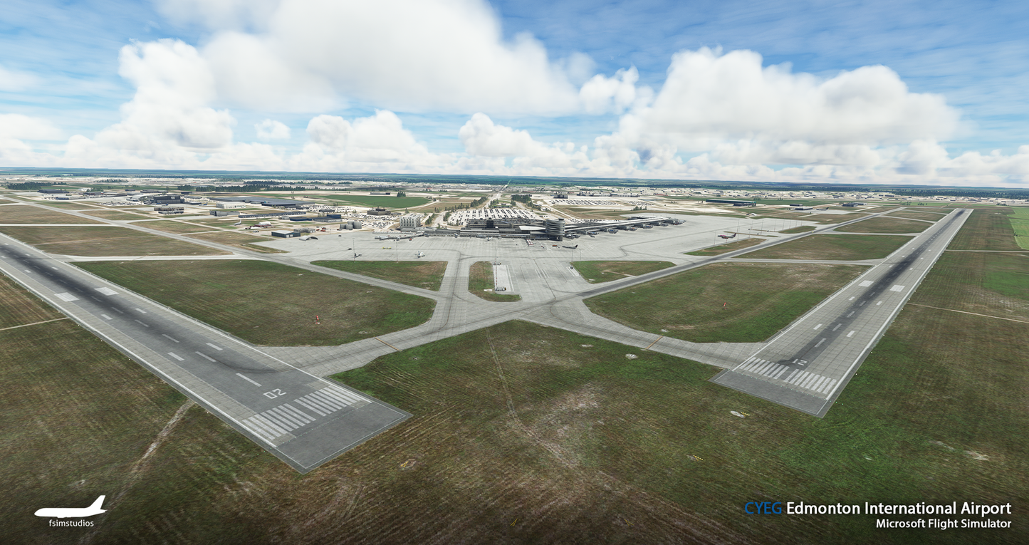 FSimStudios Edmonton International Airport CYEG MSFS