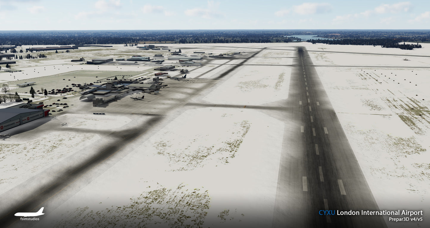 FSimStudios London International Airport CYXU P3Dv4.4+