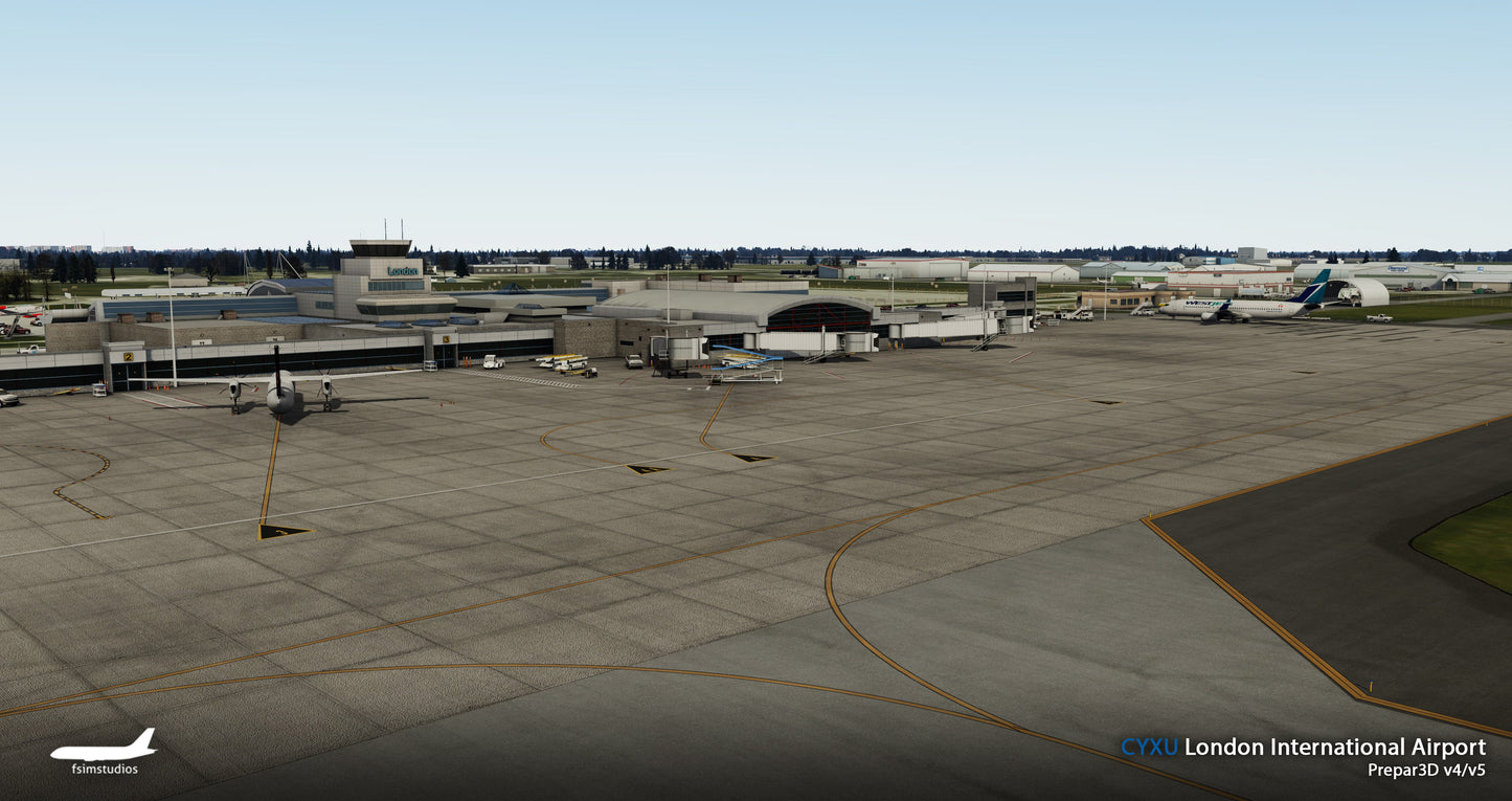 FSimStudios London International Airport CYXU P3Dv4.4+