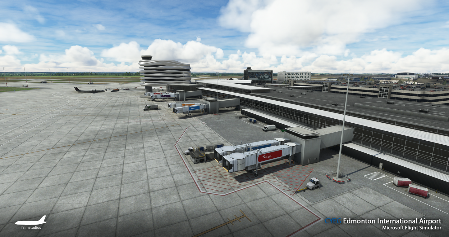 FSimStudios Edmonton International Airport CYEG MSFS
