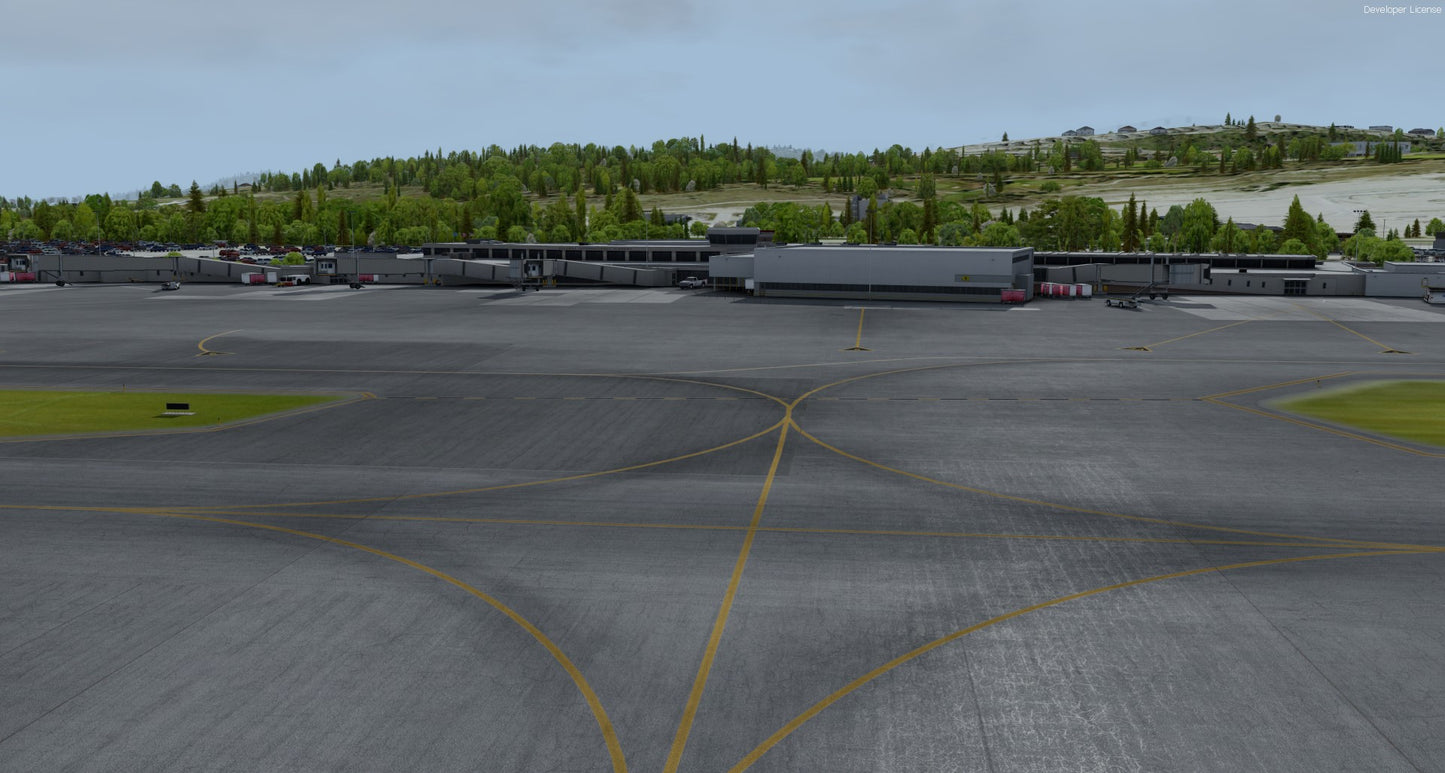 FSimStudios Kelowna International Airport CYLW P3D v4.4+