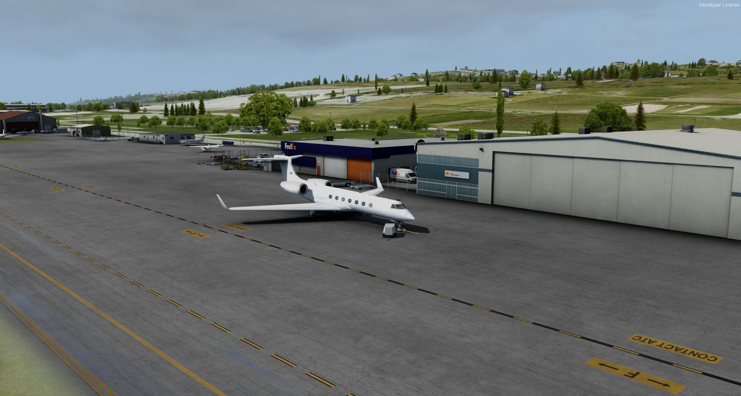 FSimStudios Kelowna International Airport CYLW P3D v4.4+