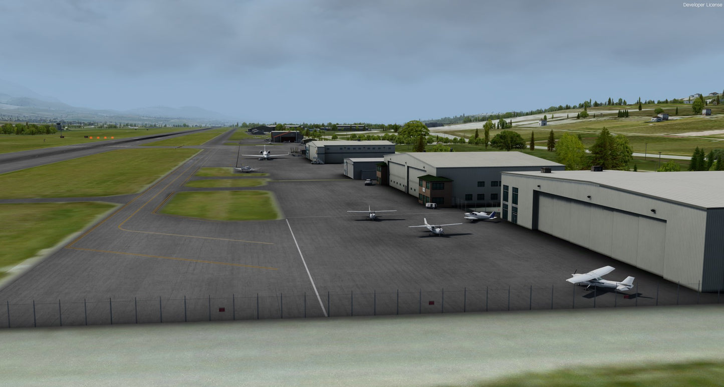 FSimStudios Kelowna International Airport CYLW P3D v4.4+
