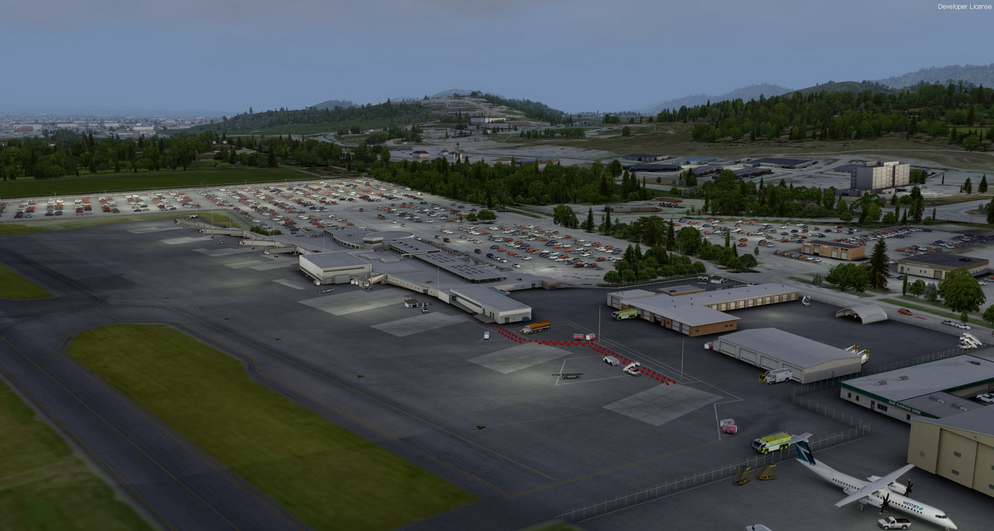 FSimStudios Kelowna International Airport CYLW P3D v4.4+
