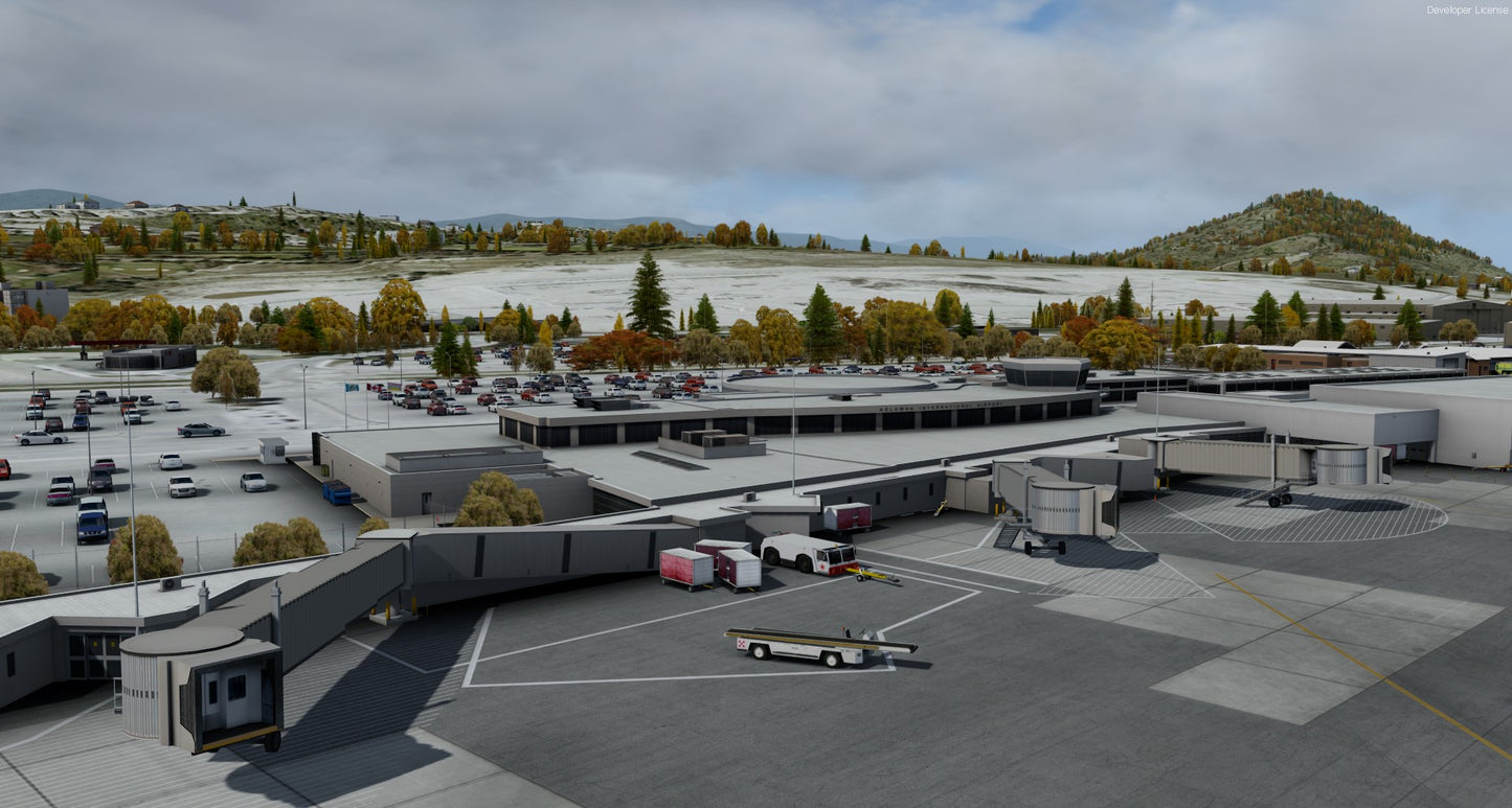 FSimStudios Kelowna International Airport CYLW P3D v4.4+