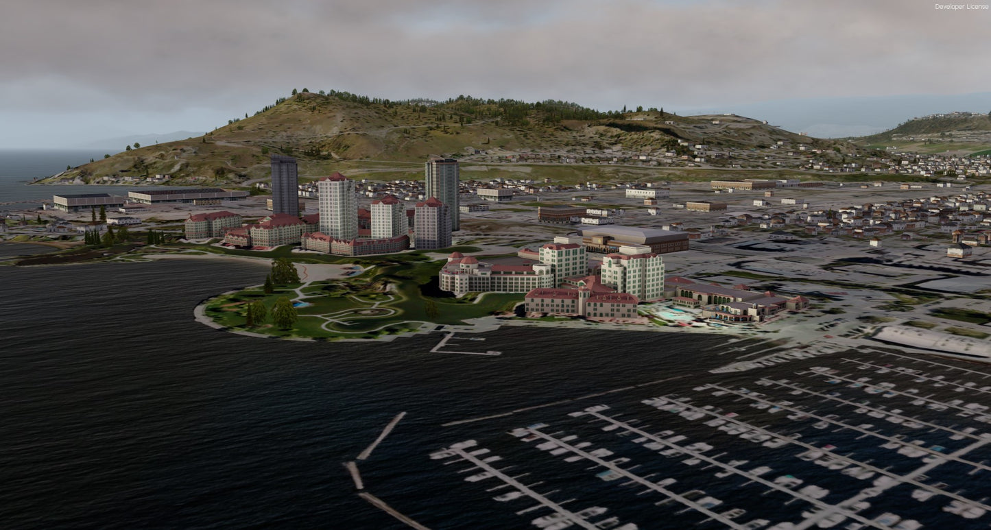FSimStudios Kelowna International Airport CYLW P3D v4.4+