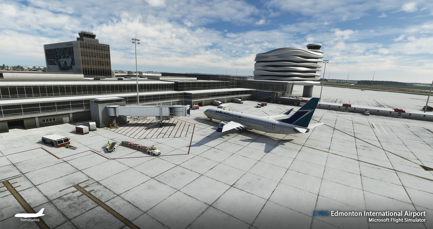 FSimStudios Edmonton International Airport CYEG MSFS