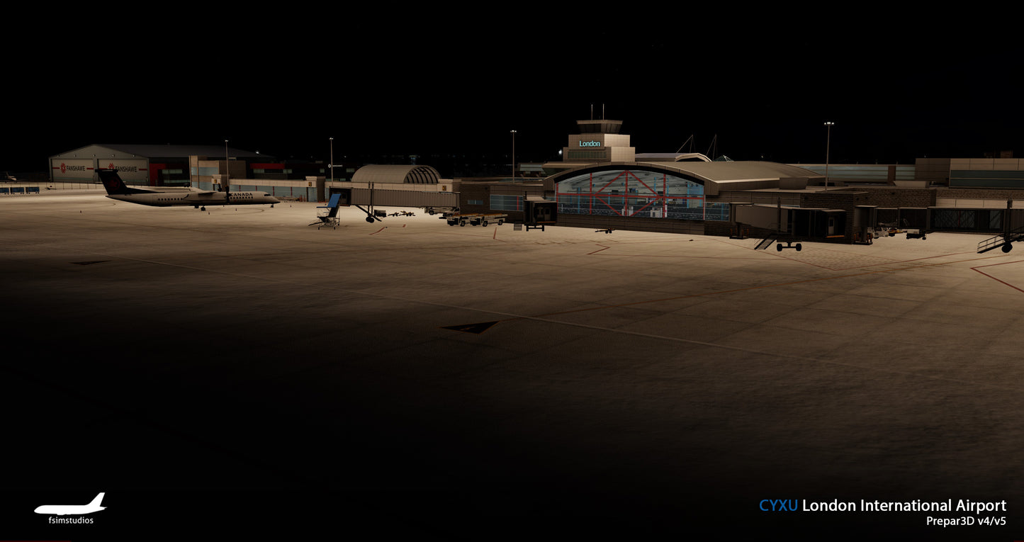 FSimStudios London International Airport CYXU P3Dv4.4+