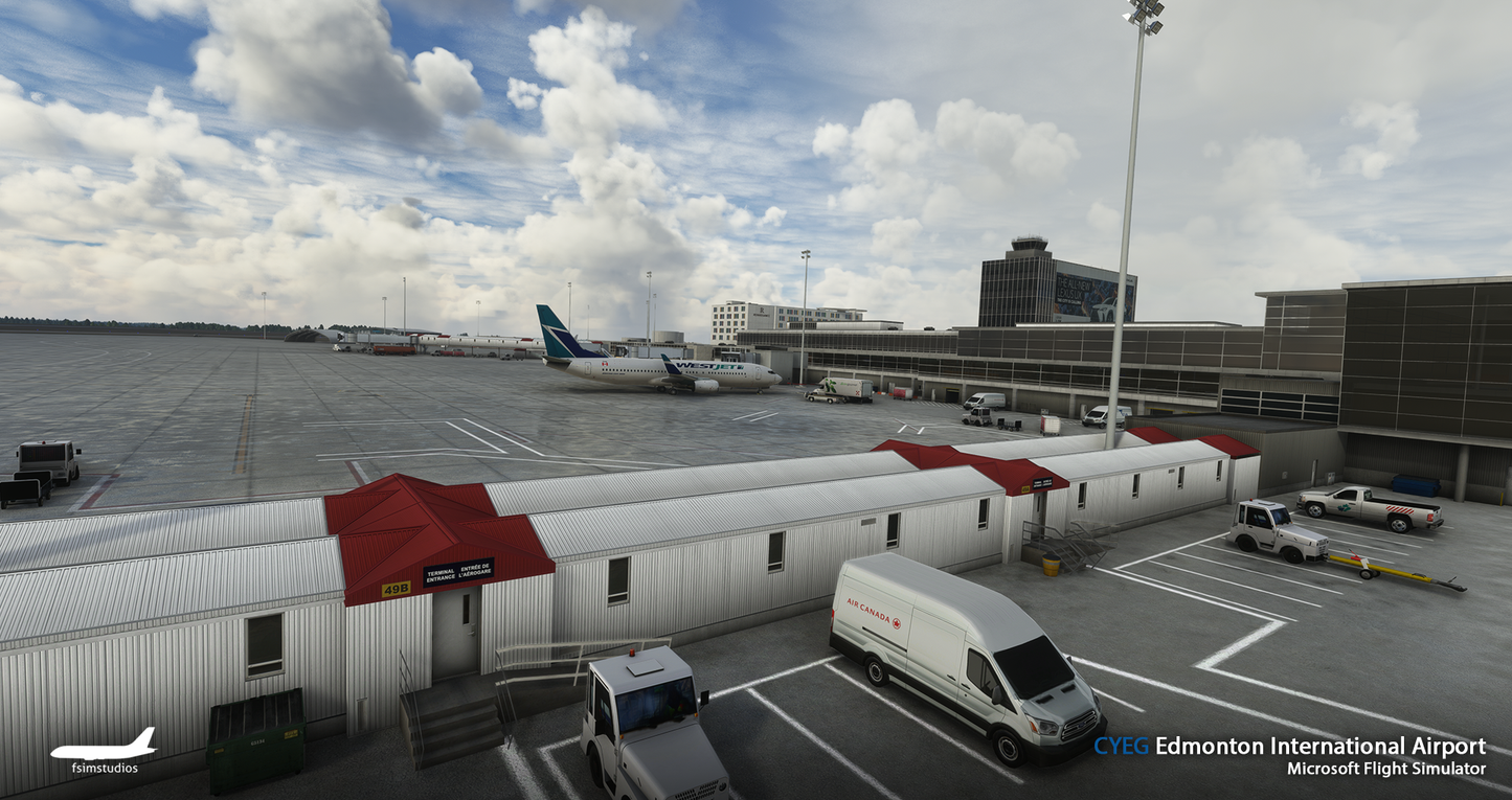 FSimStudios Edmonton International Airport CYEG MSFS