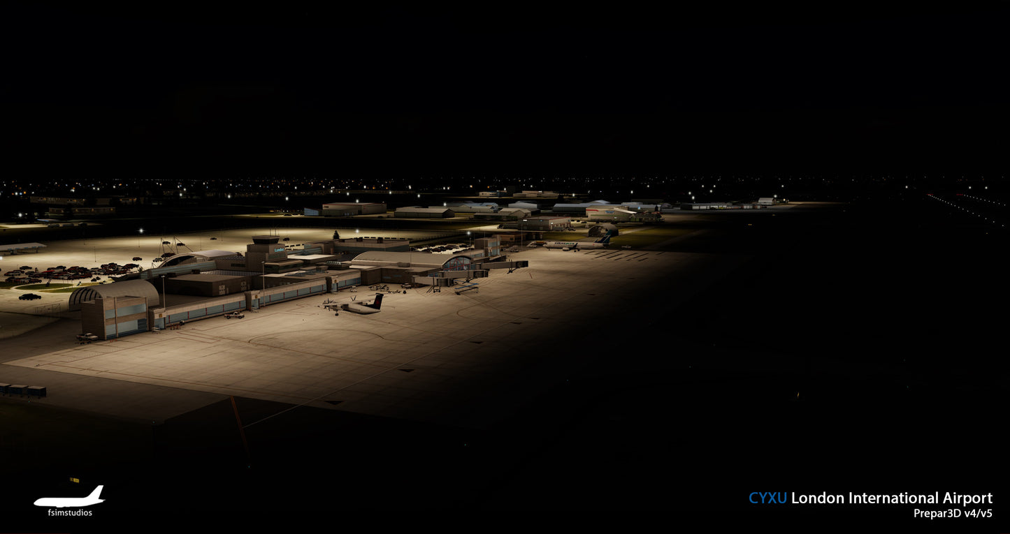 FSimStudios London International Airport CYXU P3Dv4.4+