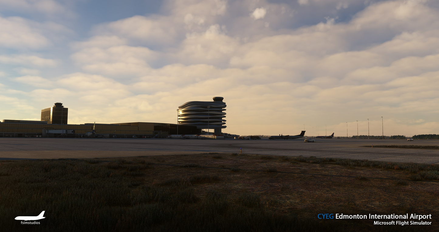 FSimStudios Edmonton International Airport CYEG MSFS