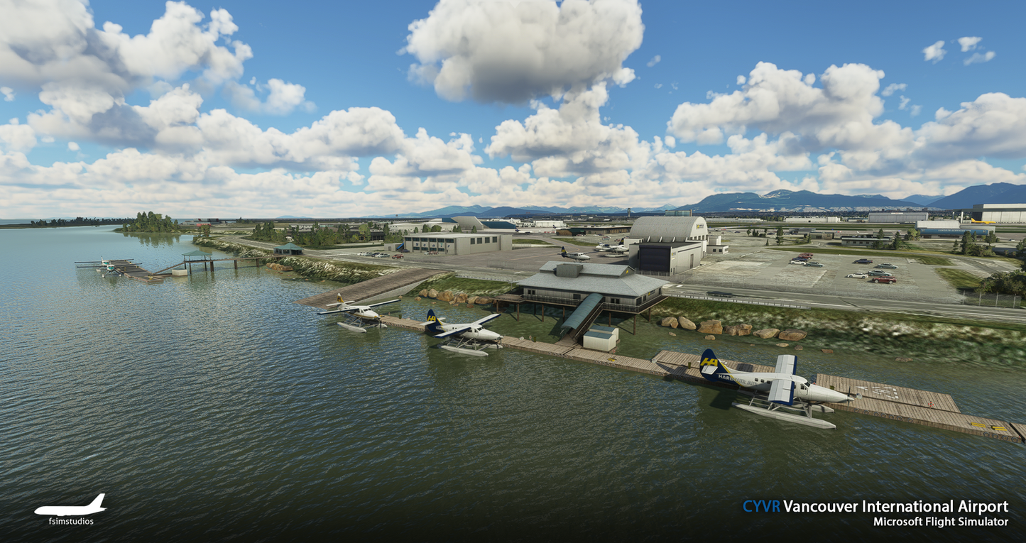 FSimStudios Vancouver International Airport CYVR MSFS