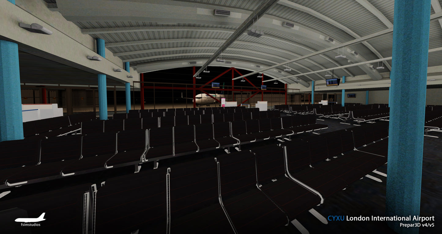 FSimStudios London International Airport CYXU P3Dv4.4+