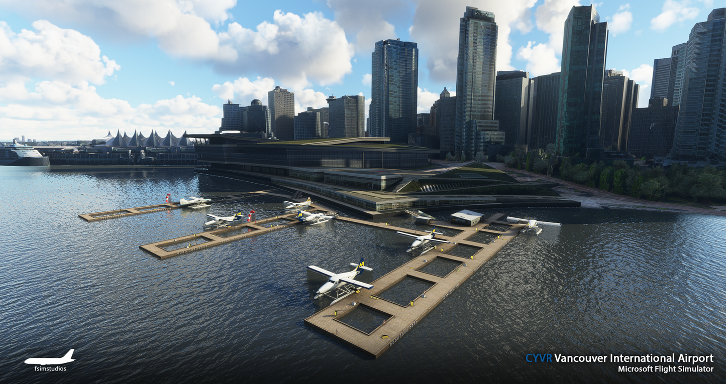 FSimStudios Vancouver International Airport CYVR MSFS