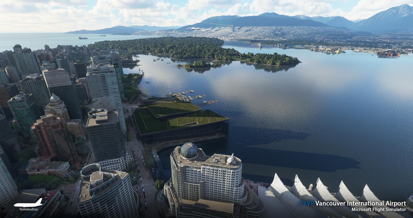 FSimStudios Vancouver International Airport CYVR MSFS