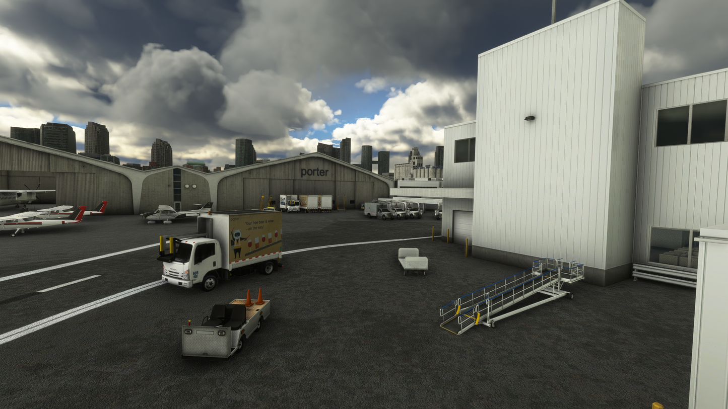 FSimStudios Premium Billy Bishop Toronto City Airport CYTZ MSFS