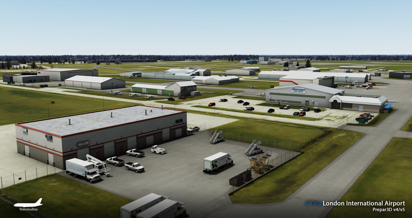 FSimStudios London International Airport CYXU P3Dv4.4+
