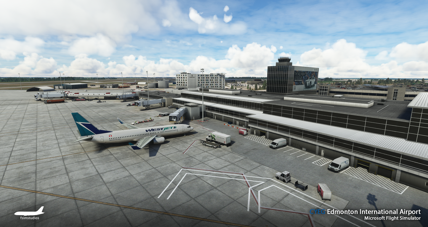 FSimStudios Edmonton International Airport CYEG MSFS