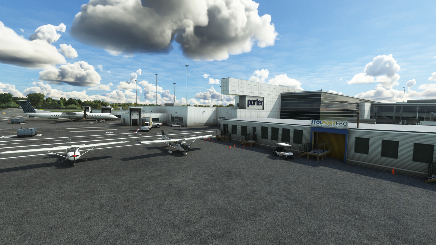 FSimStudios Premium Billy Bishop Toronto City Airport CYTZ MSFS