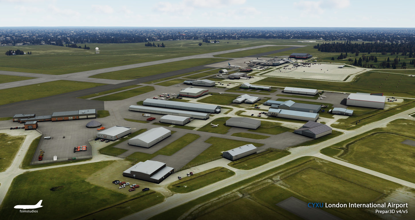 FSimStudios London International Airport CYXU P3Dv4.4+