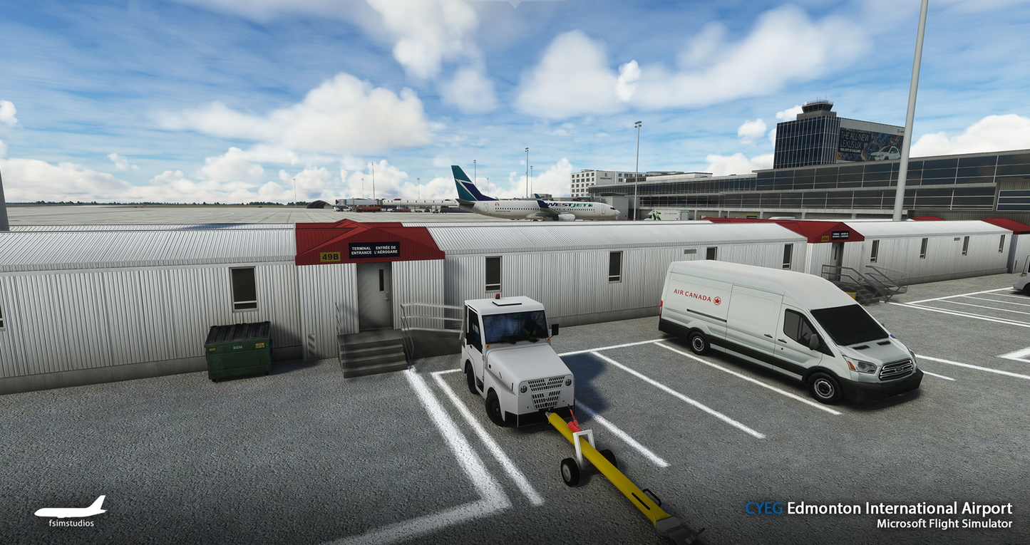 FSimStudios Edmonton International Airport CYEG MSFS