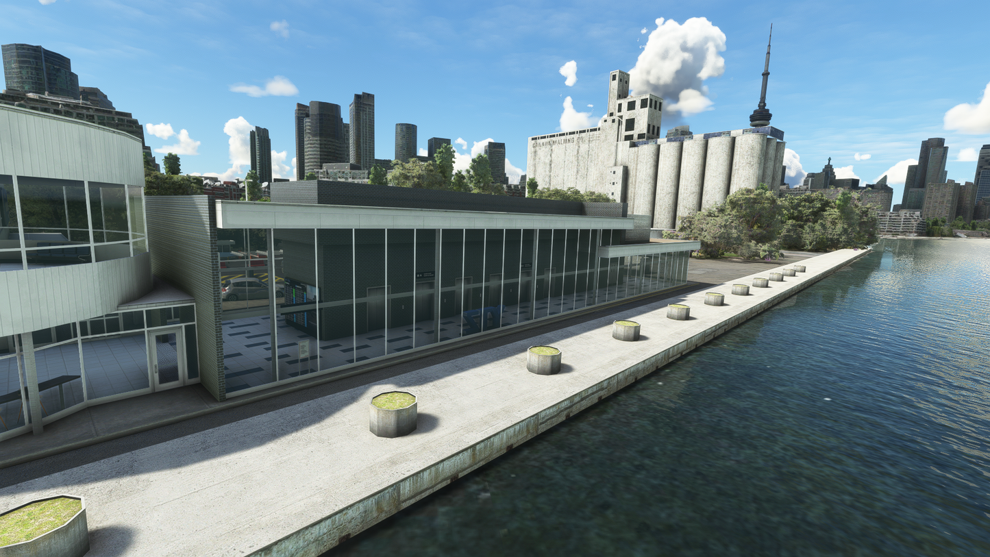 FSimStudios Premium Billy Bishop Toronto City Airport CYTZ MSFS