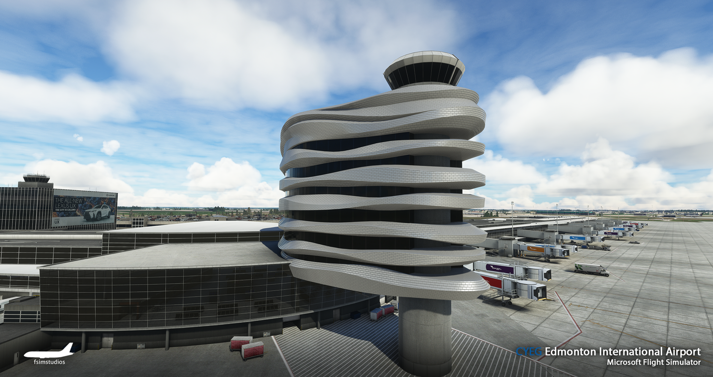 FSimStudios Edmonton International Airport CYEG MSFS