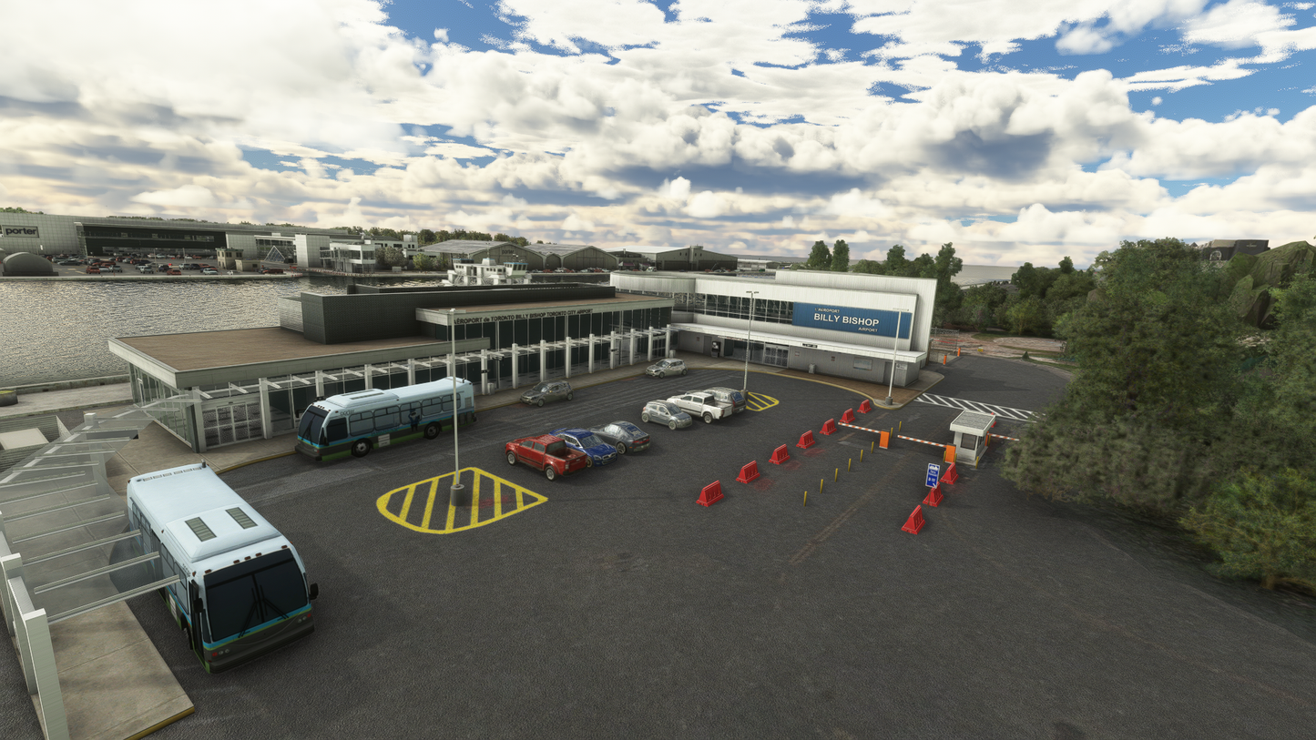 FSimStudios Premium Billy Bishop Toronto City Airport CYTZ MSFS