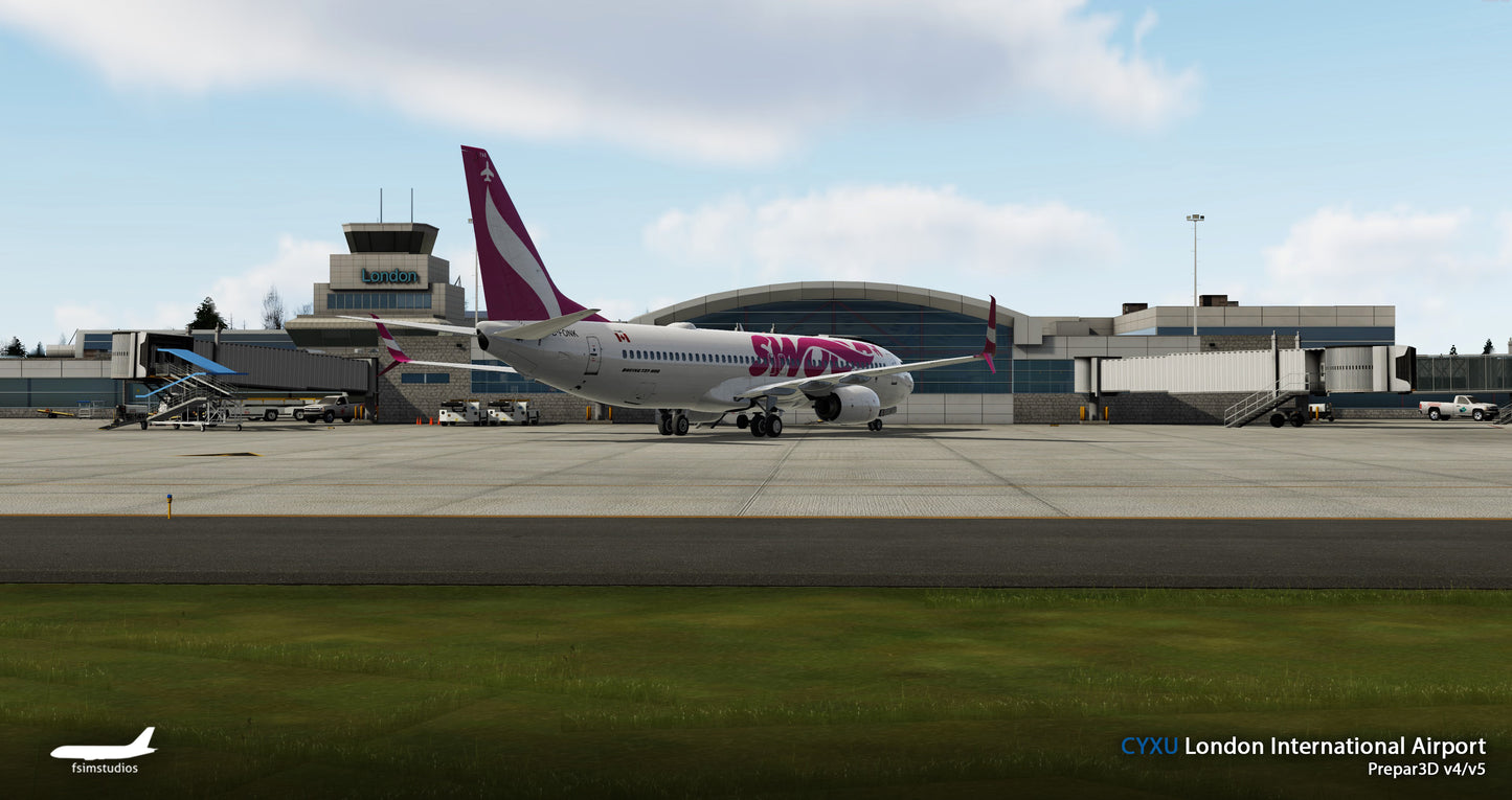 FSimStudios London International Airport CYXU P3Dv4.4+