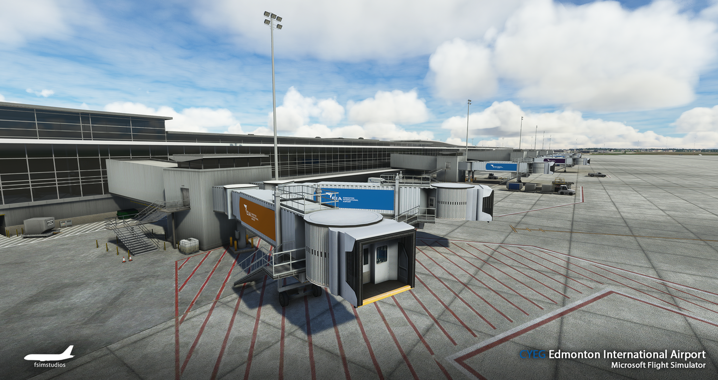 FSimStudios Edmonton International Airport CYEG MSFS