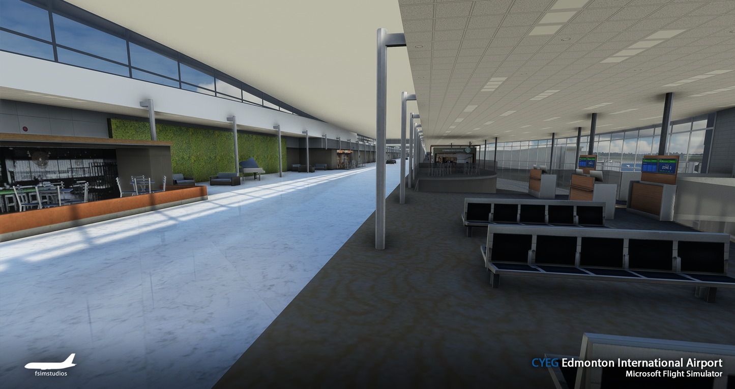 FSimStudios Edmonton International Airport CYEG MSFS
